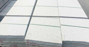 芜湖芝麻白毛板，石材毛板