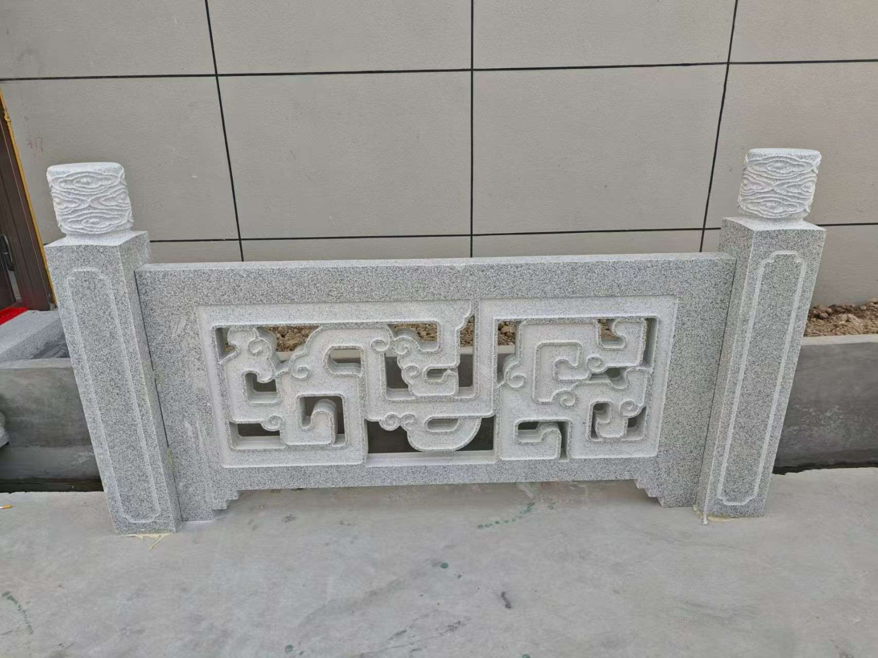 芜湖芝麻白河道栏杆 桥栏杆