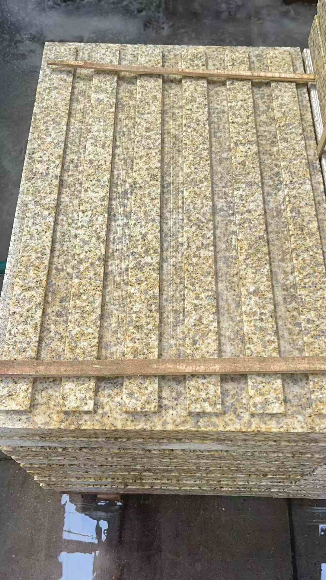 芜湖黄金麻盲道 石材盲道