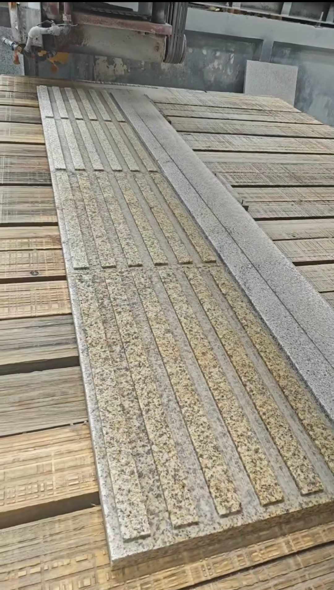 芜湖黄金麻盲道石 盲条
