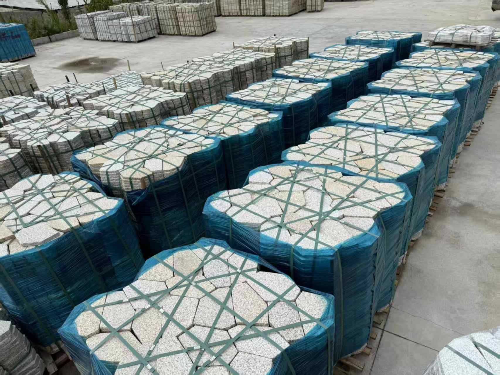 芜湖黄金麻冰裂纹 碎拼